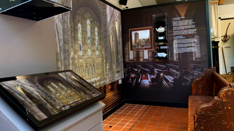 Lightbox 3 All in One Touchscreen with Projector Rhondda Heritage Park 768x432