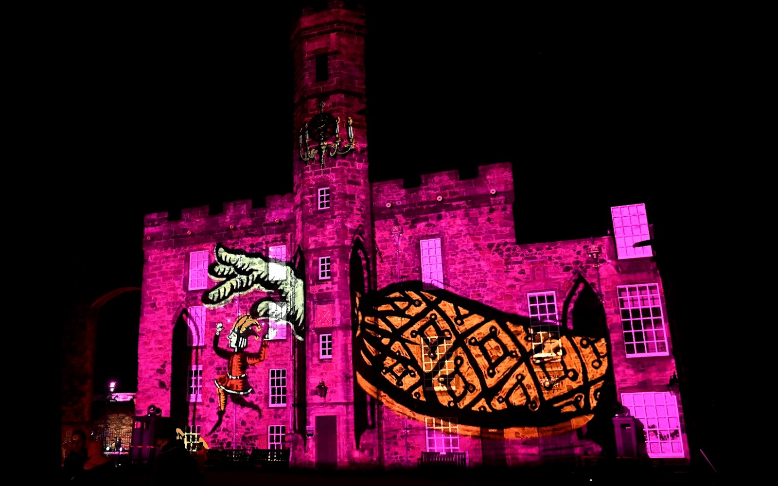 001 Edinburgh Castle animated projections v2