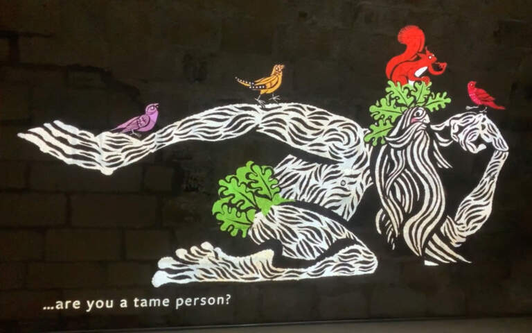 002 Wildman of Belsay animated projections 768x480
