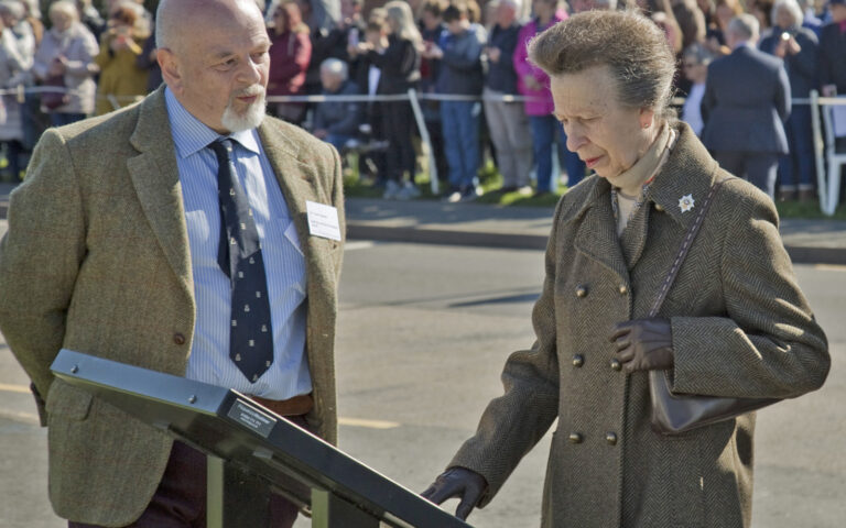 HRH Princess Anne at lectern HRH Princess Anne at lectern