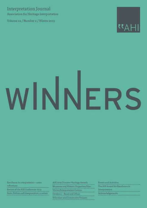 AHI Journal Volume 24, Number 2, Winter 2019