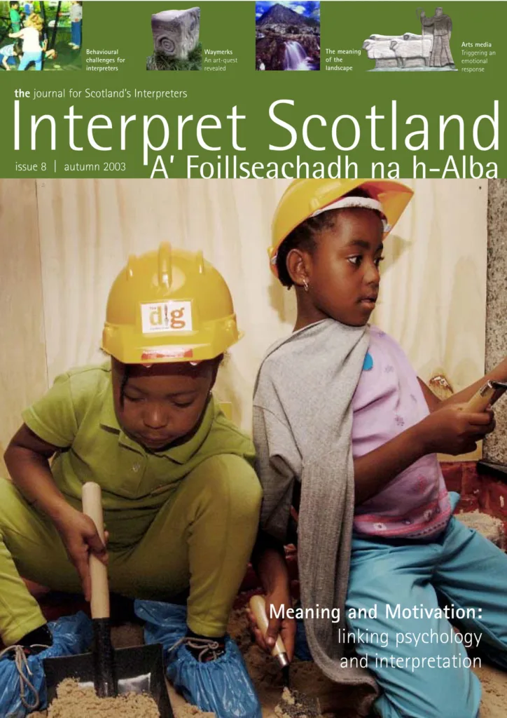 Interpret Scotland Magazine – Issue 8, Autumn 2003