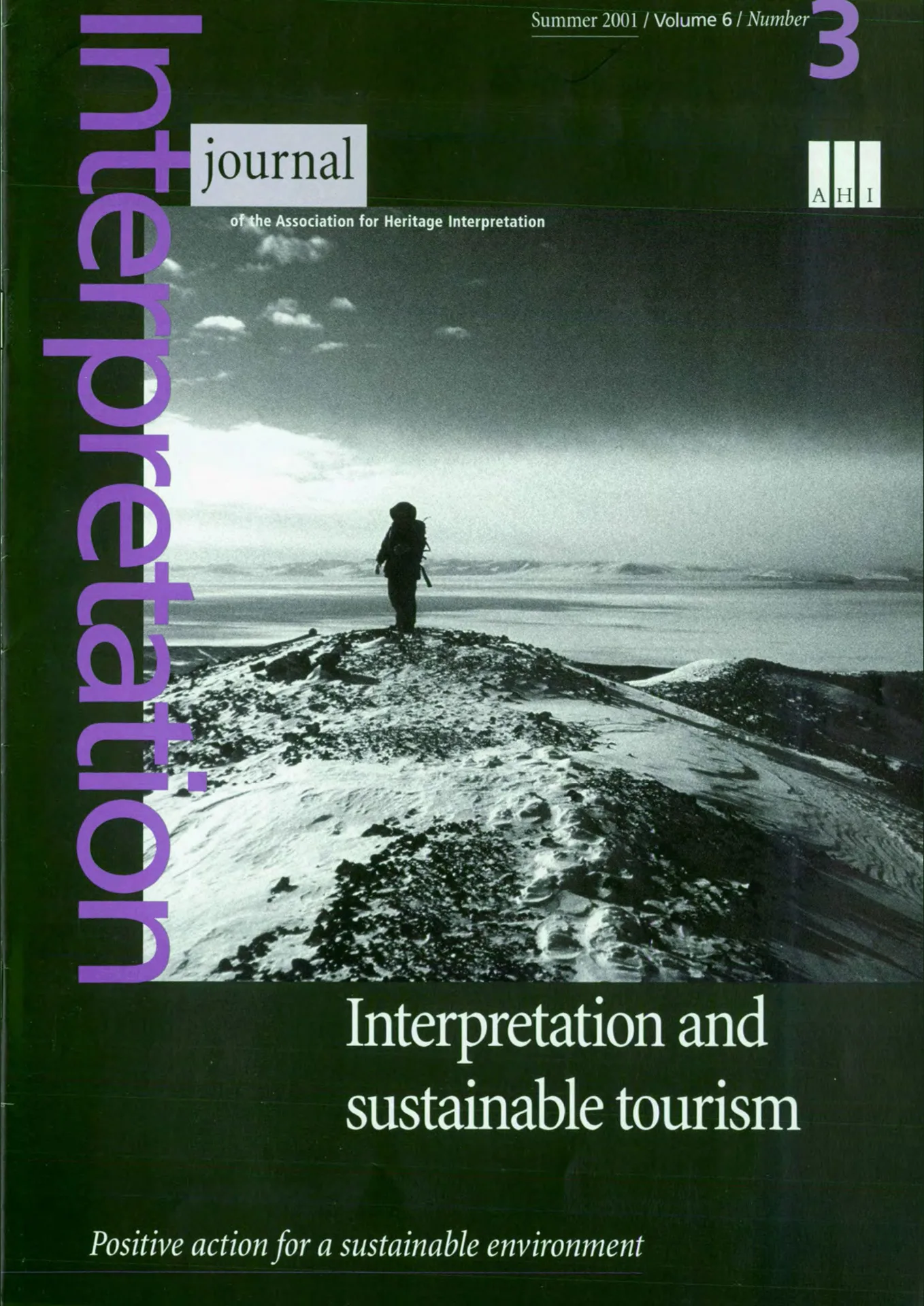 AHI Journal Volume 06, Number 03, Summer 2001