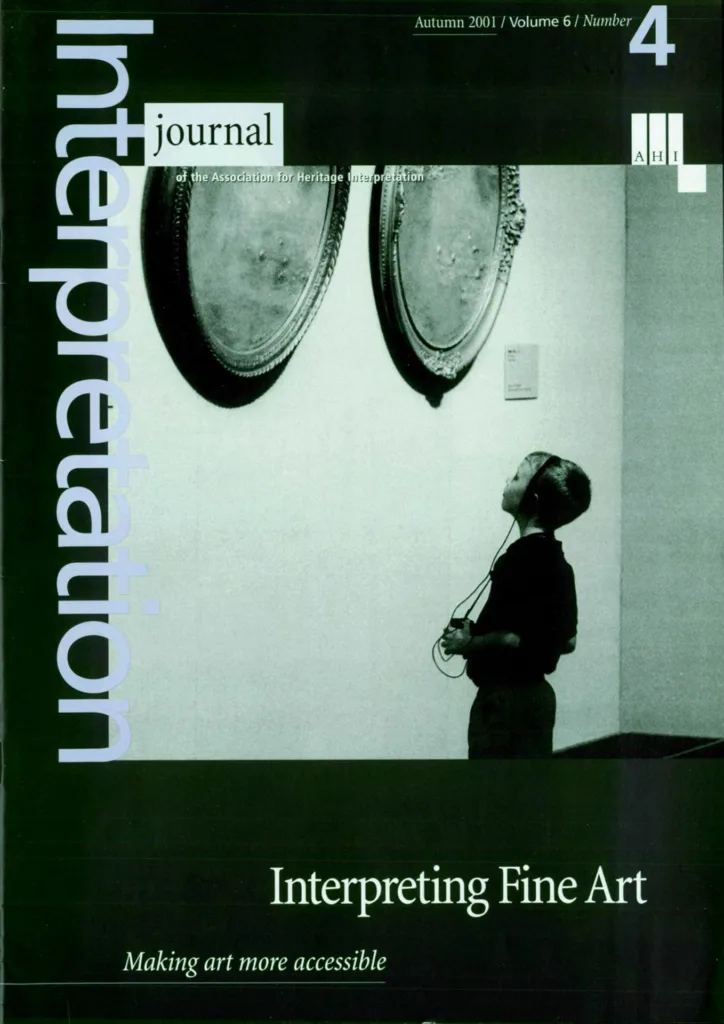 AHI Journal Volume 06, Number 04, Autumn 2001