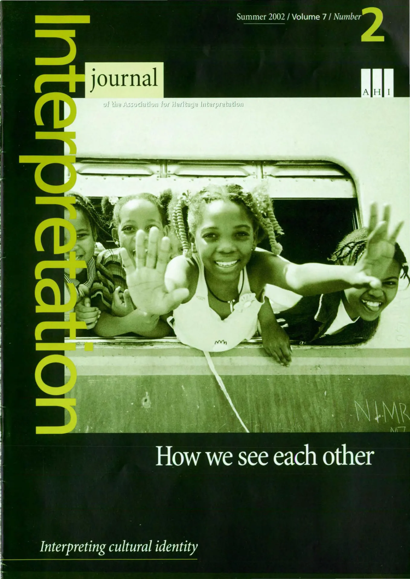 AHI Journal Volume 07, Number 02, Summer 2002