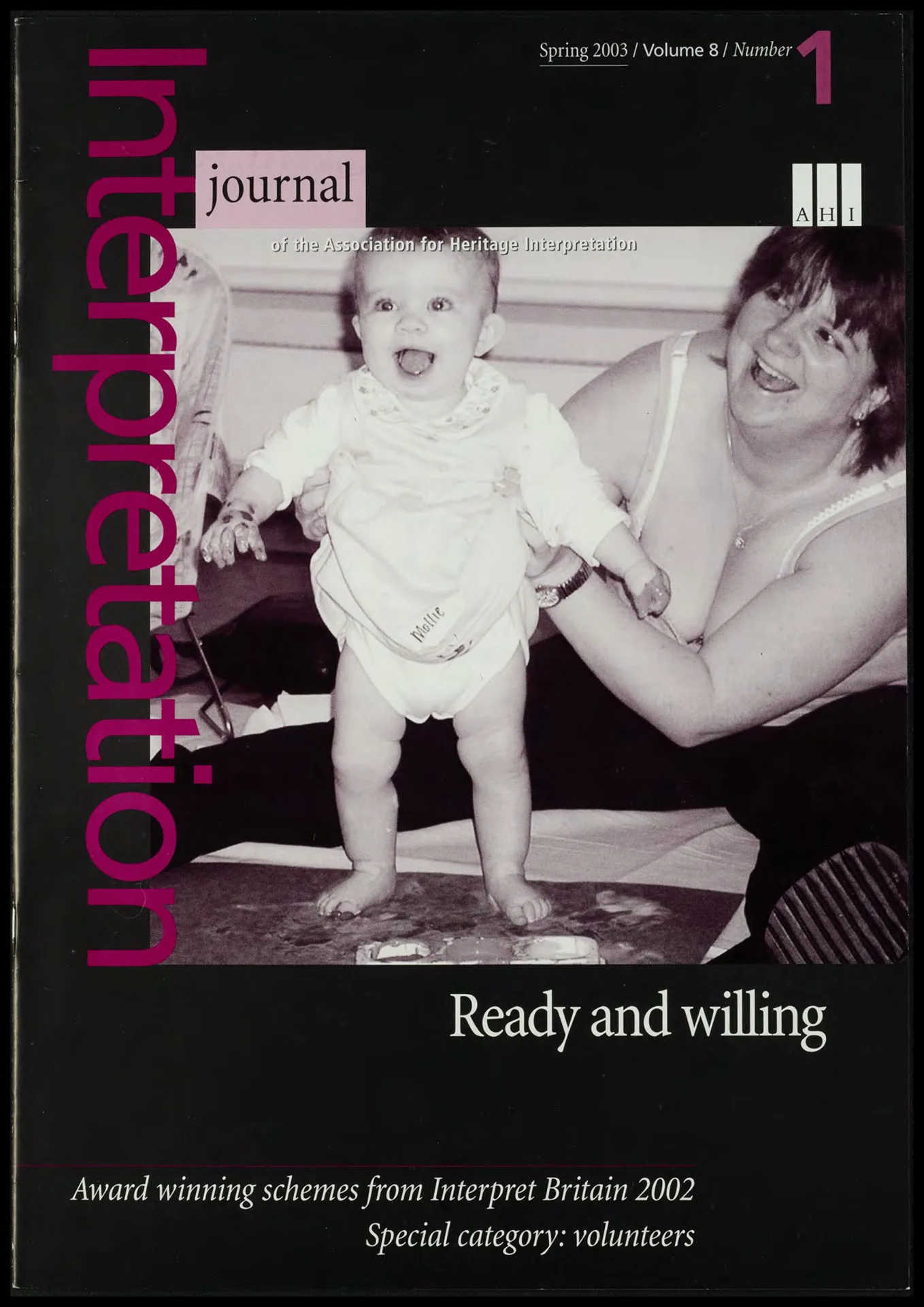 AHI Journal Volume 08, Number 01, Spring 2003