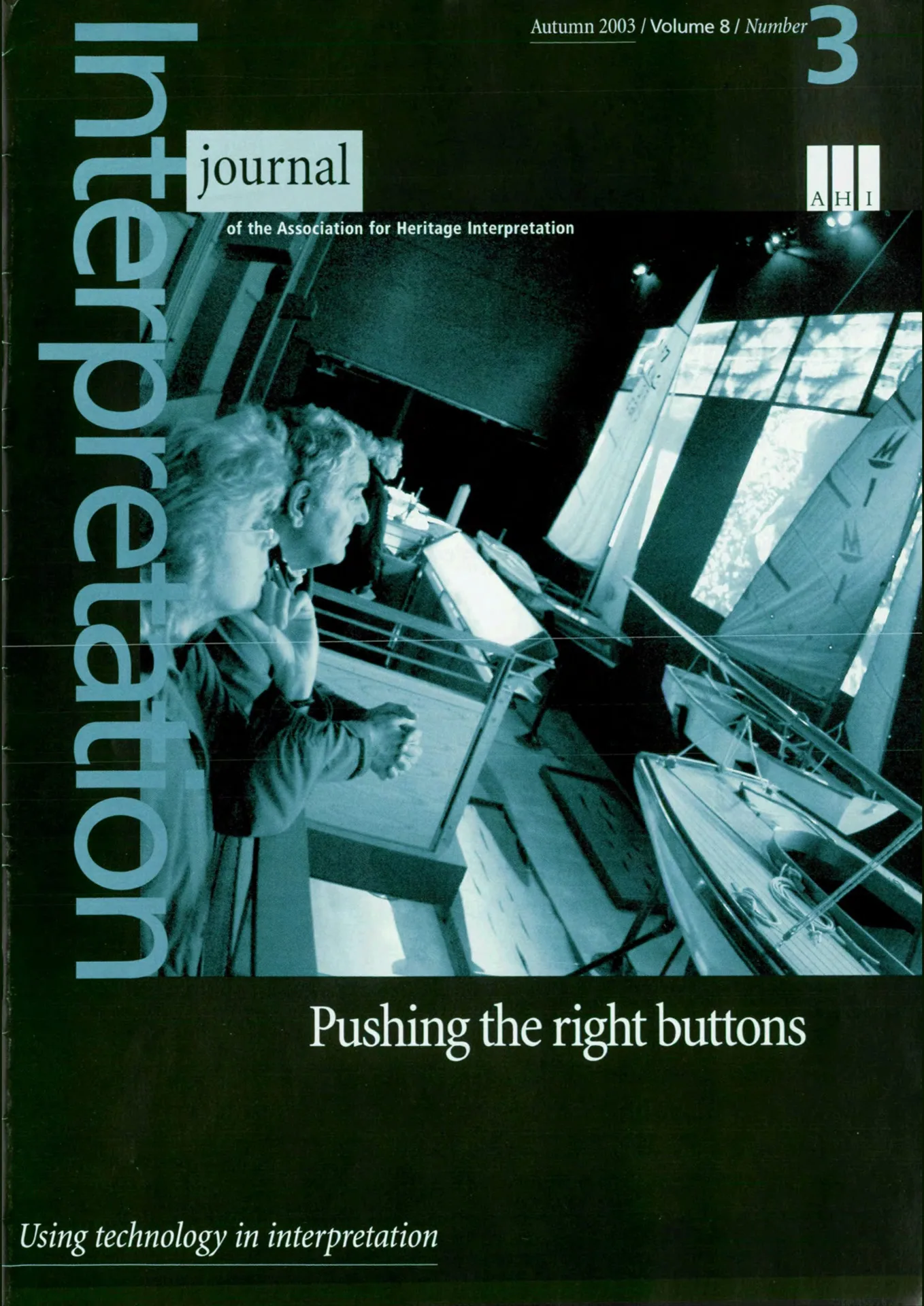 AHI Journal Volume 08, Number 03, Autumn 2003