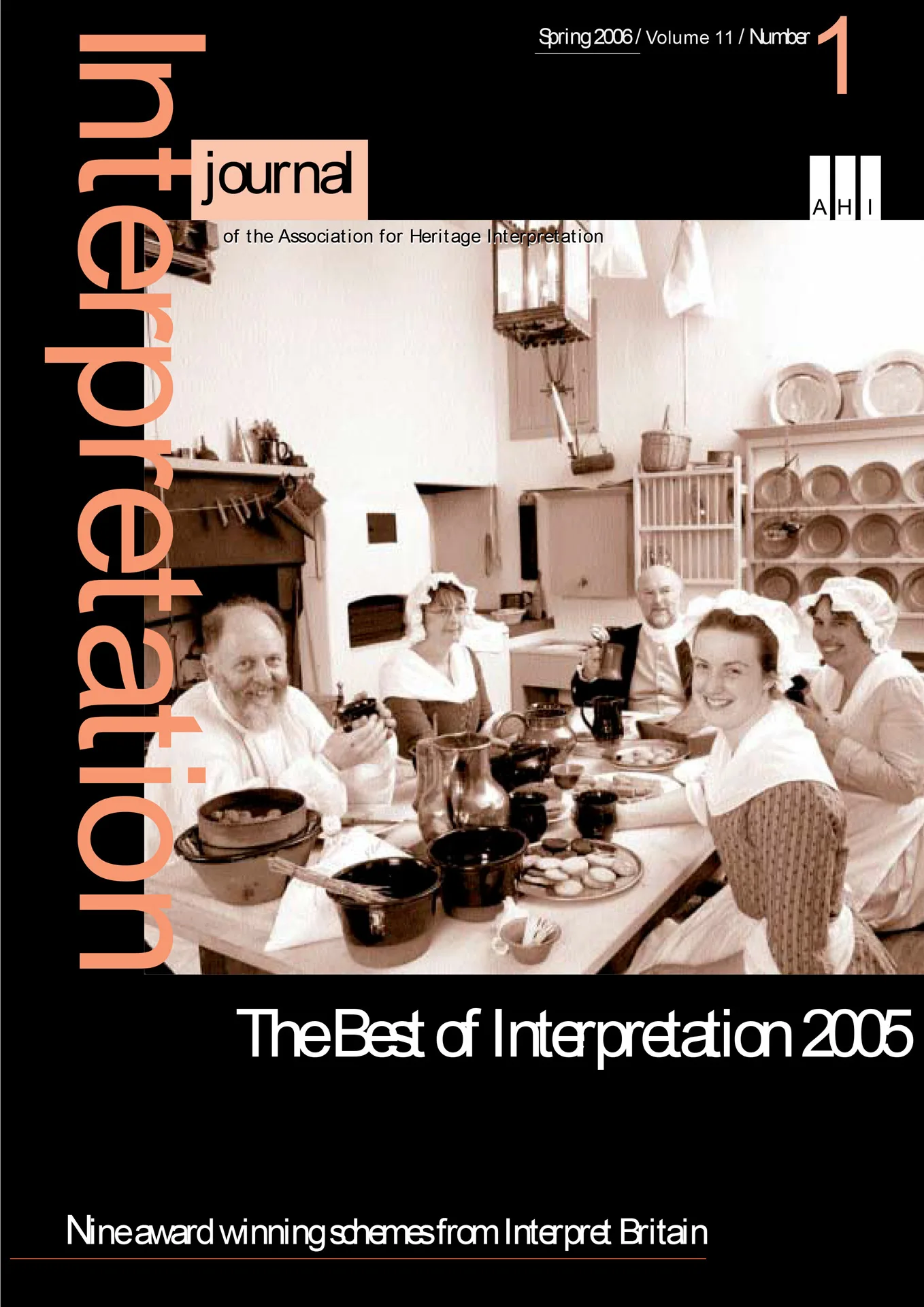 AHI Journal Volume 11, Number 01, Spring 2006