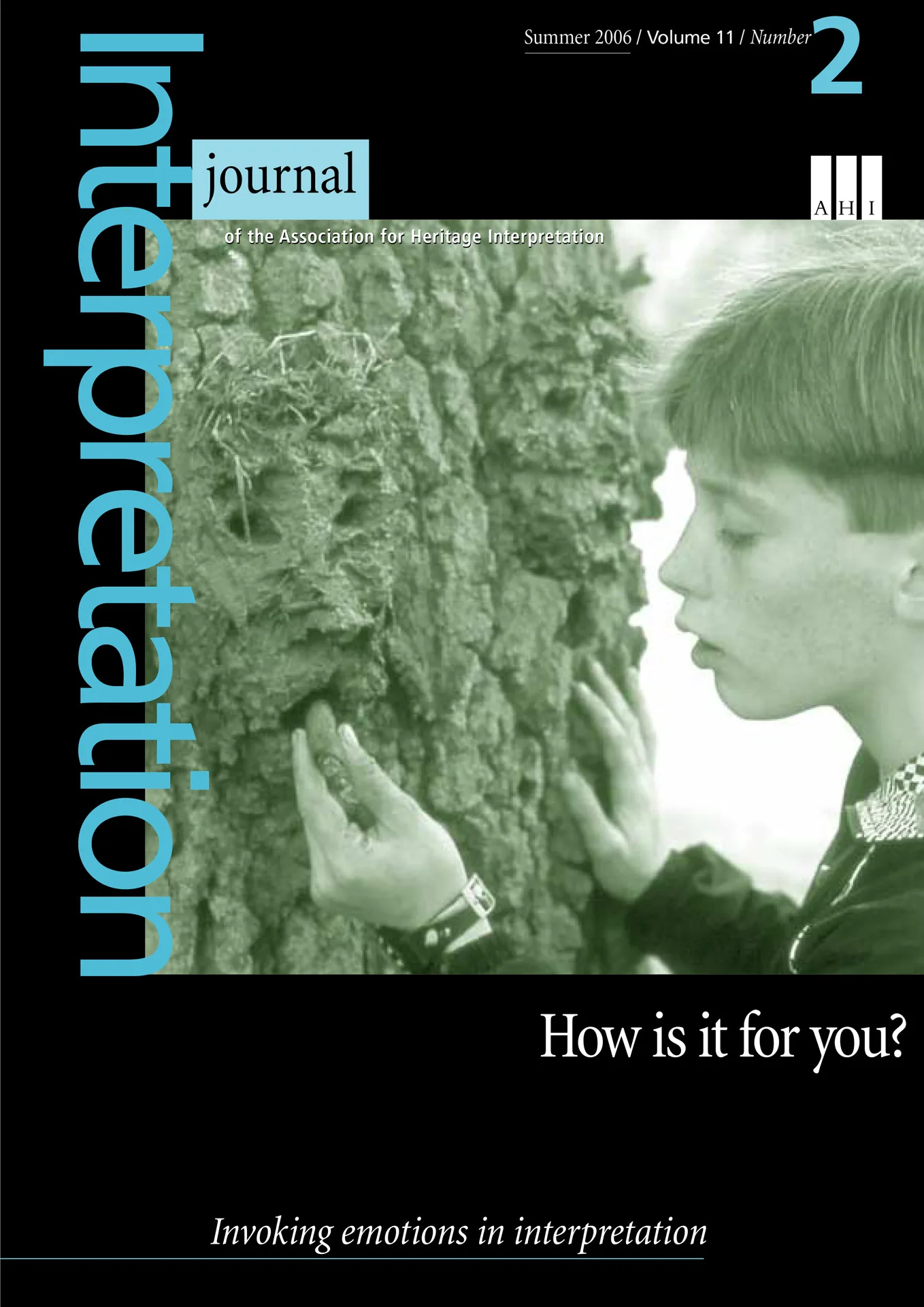 AHI Journal Volume 11, Number 02, Summer 2006