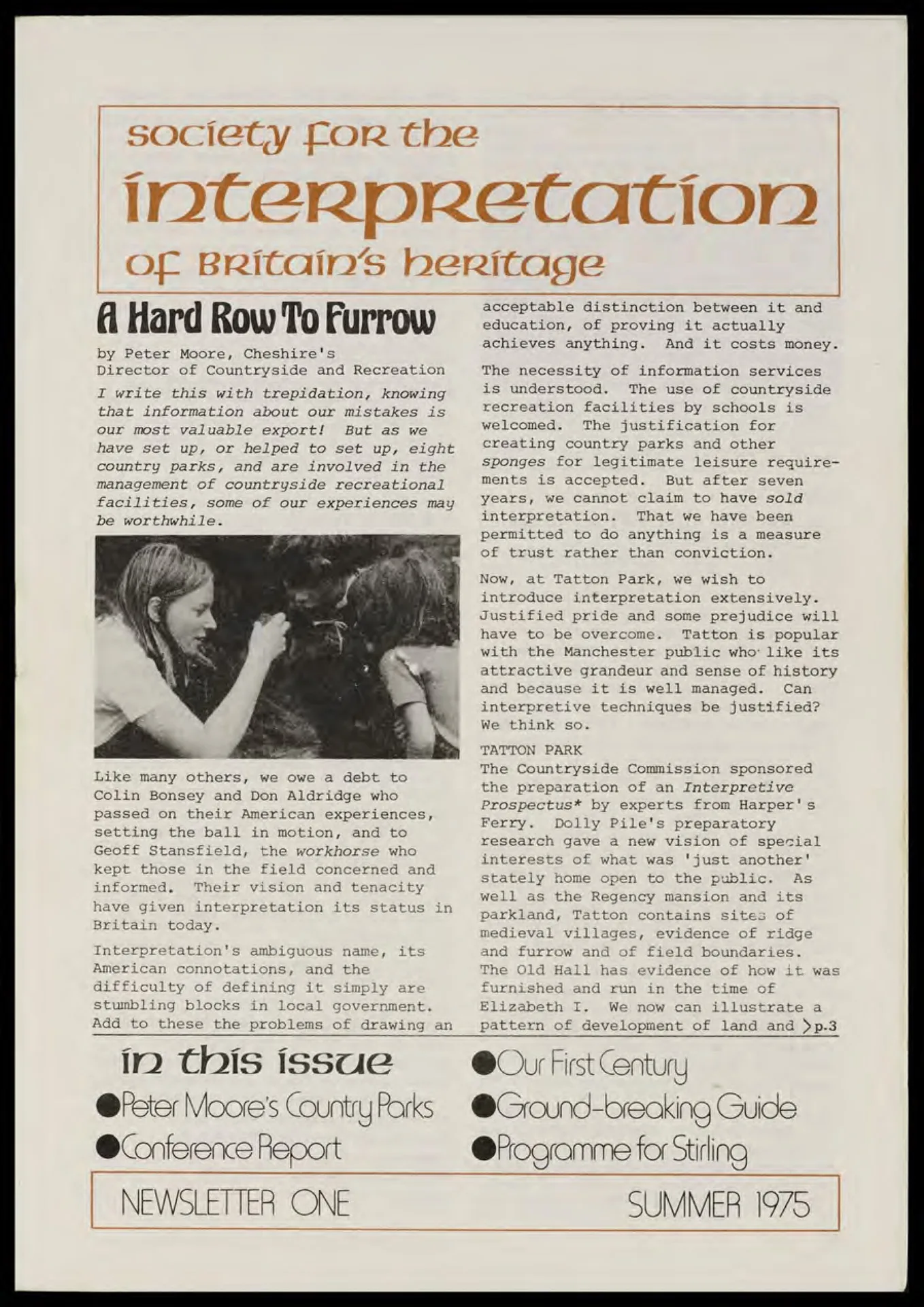 Interpretation Issue 01 Summer 1975