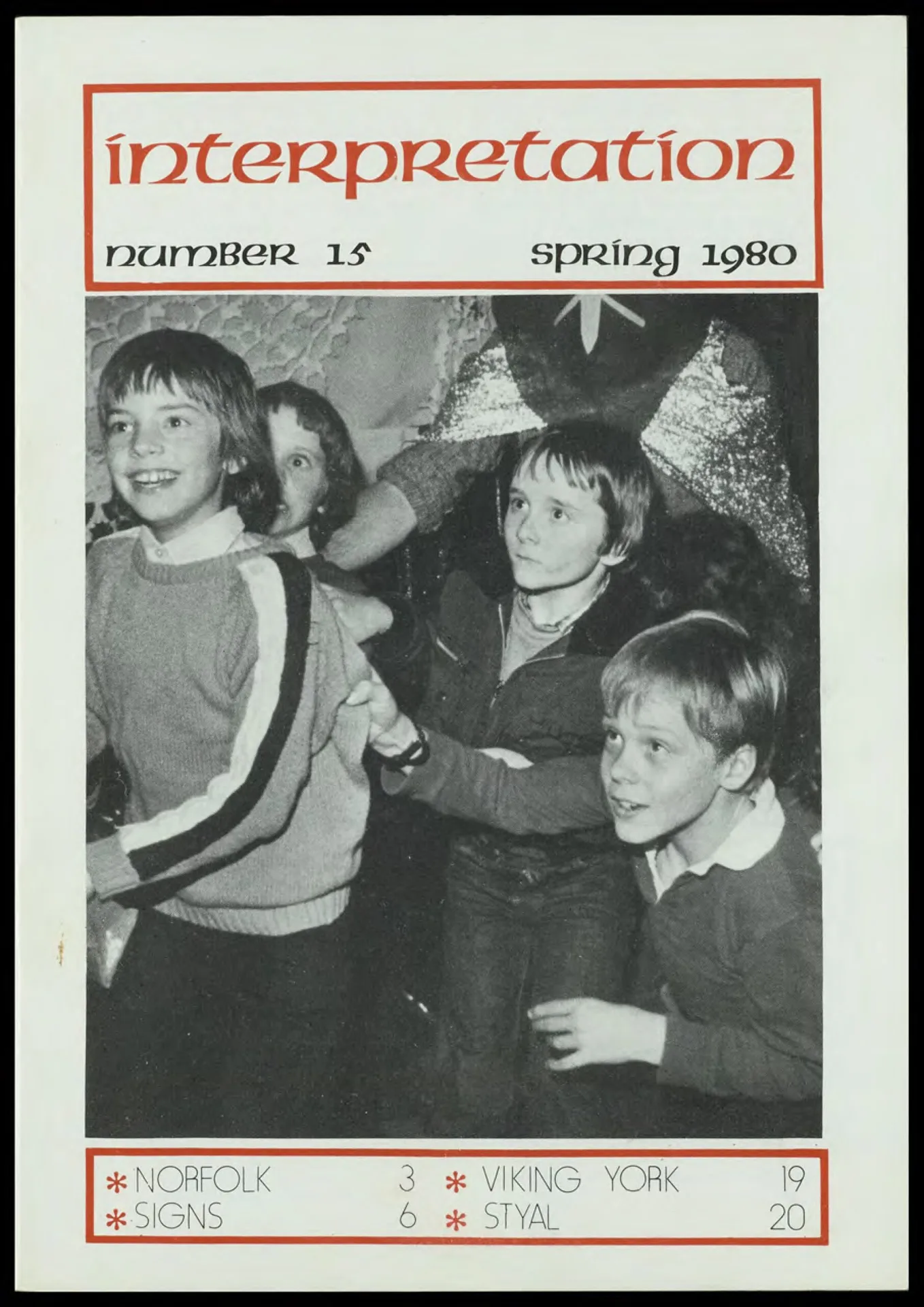 Interpretation Issue 15 Spring 1980