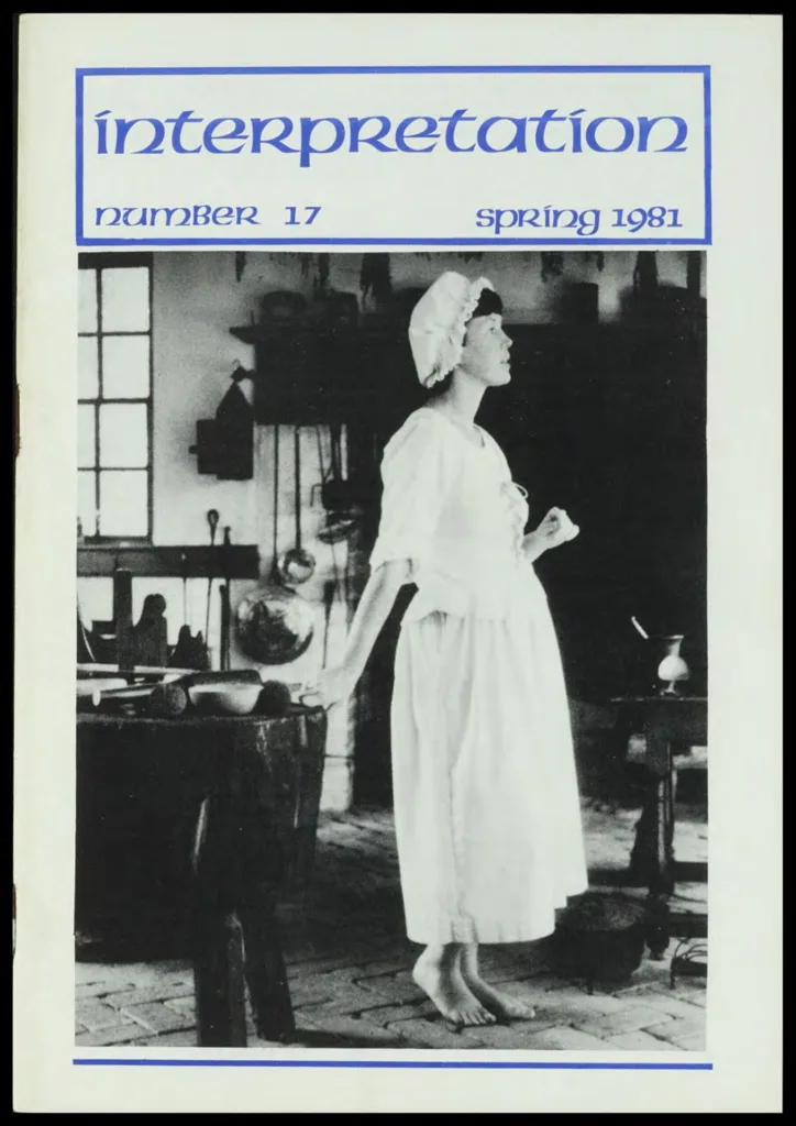 Interpretation Issue 17 Spring 1981