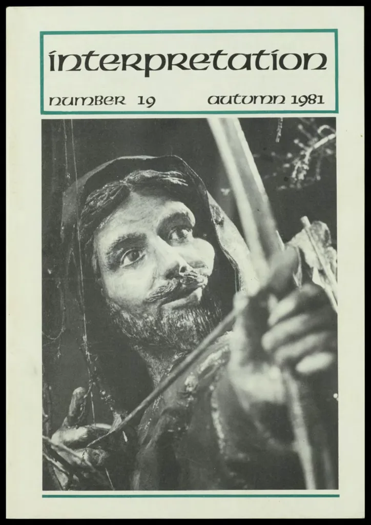 Interpretation Issue 19 Autumn 1981