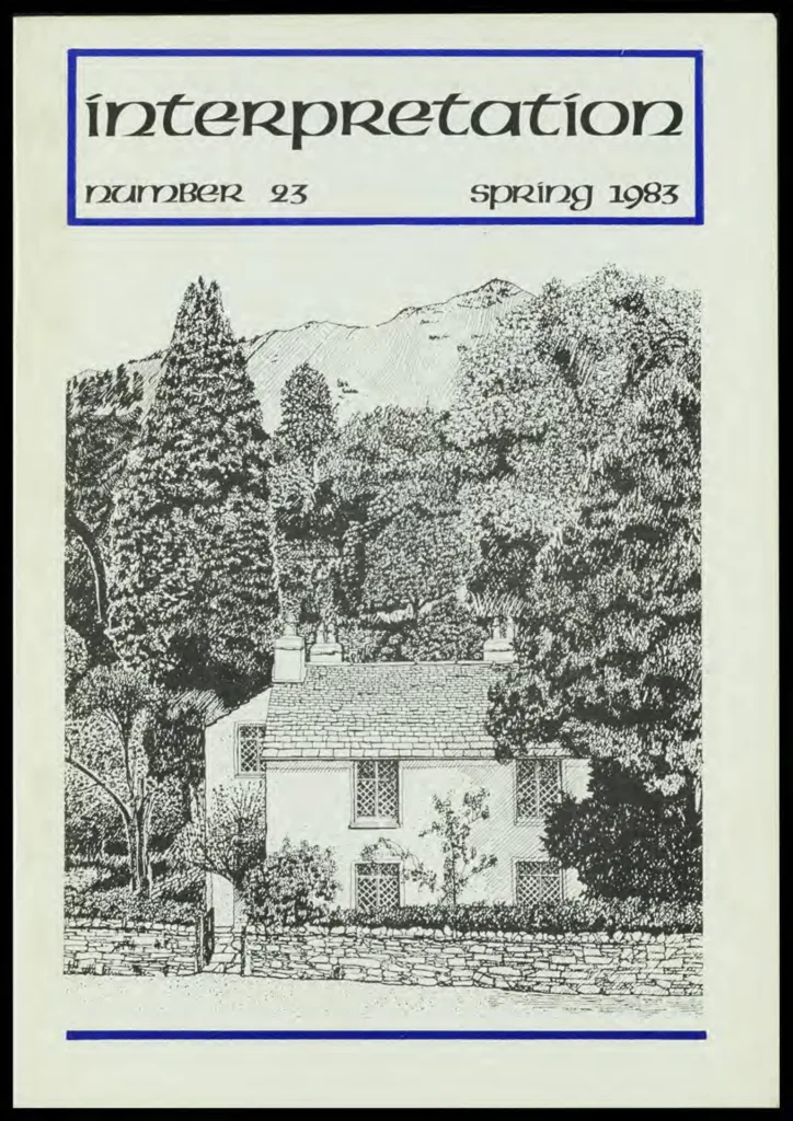 Interpretation Issue 23 Spring 1983