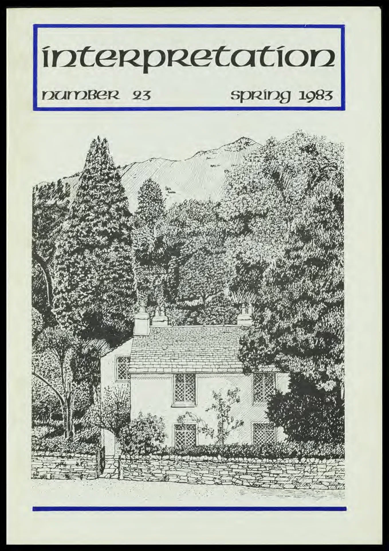Interpretation Issue 23 Spring 1983