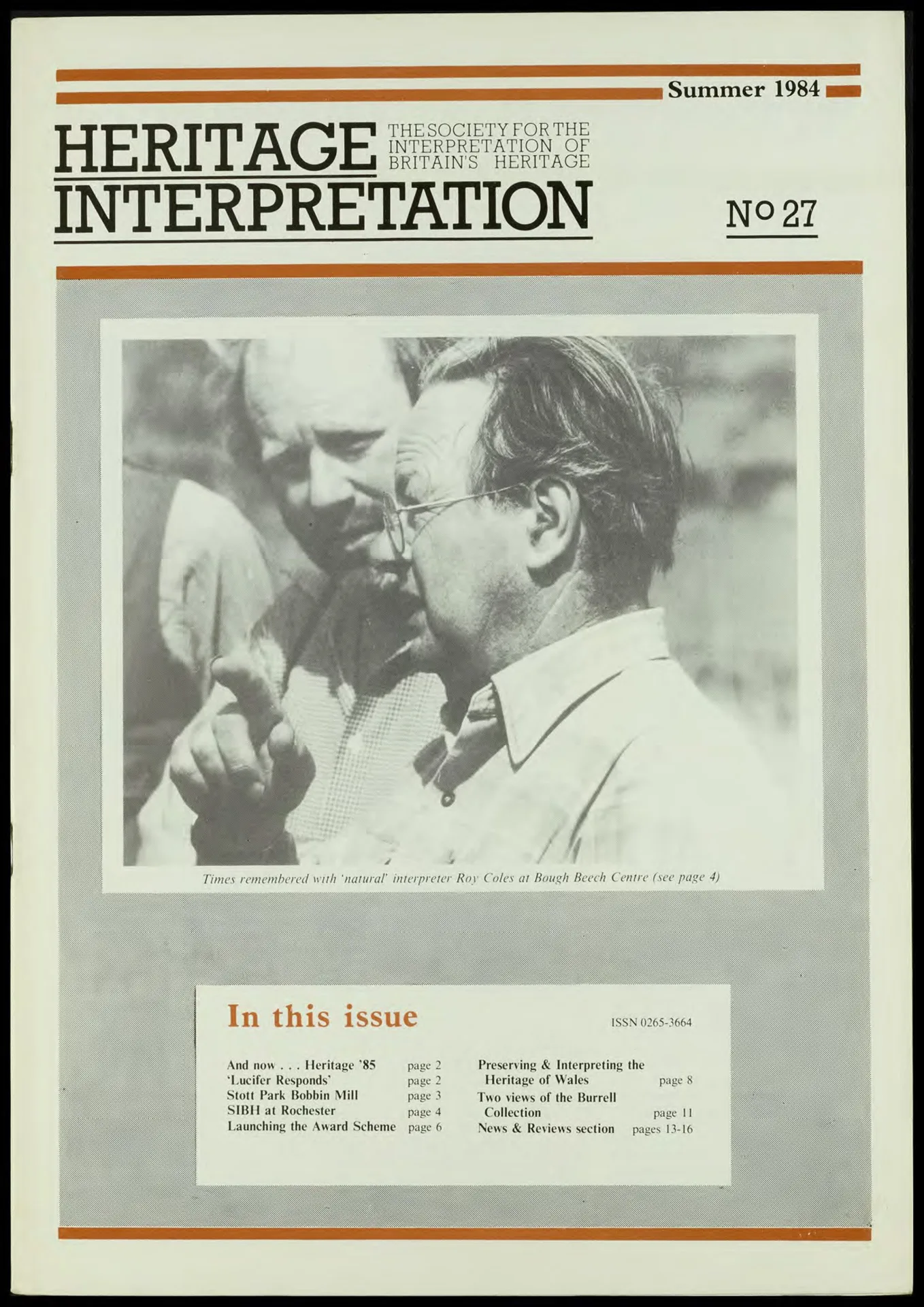 Interpretation Issue 27 Summer 1984