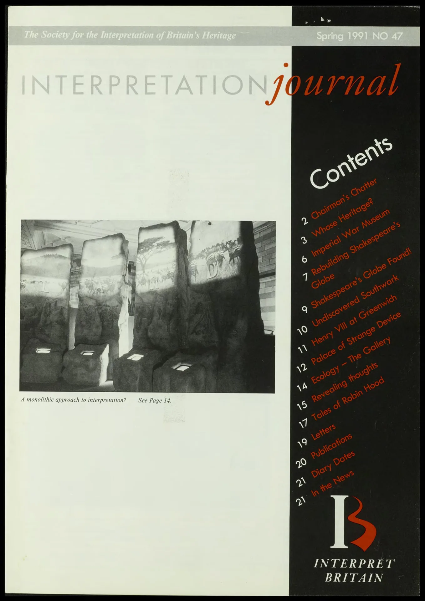 Interpretation Issue 47 Spring 1991