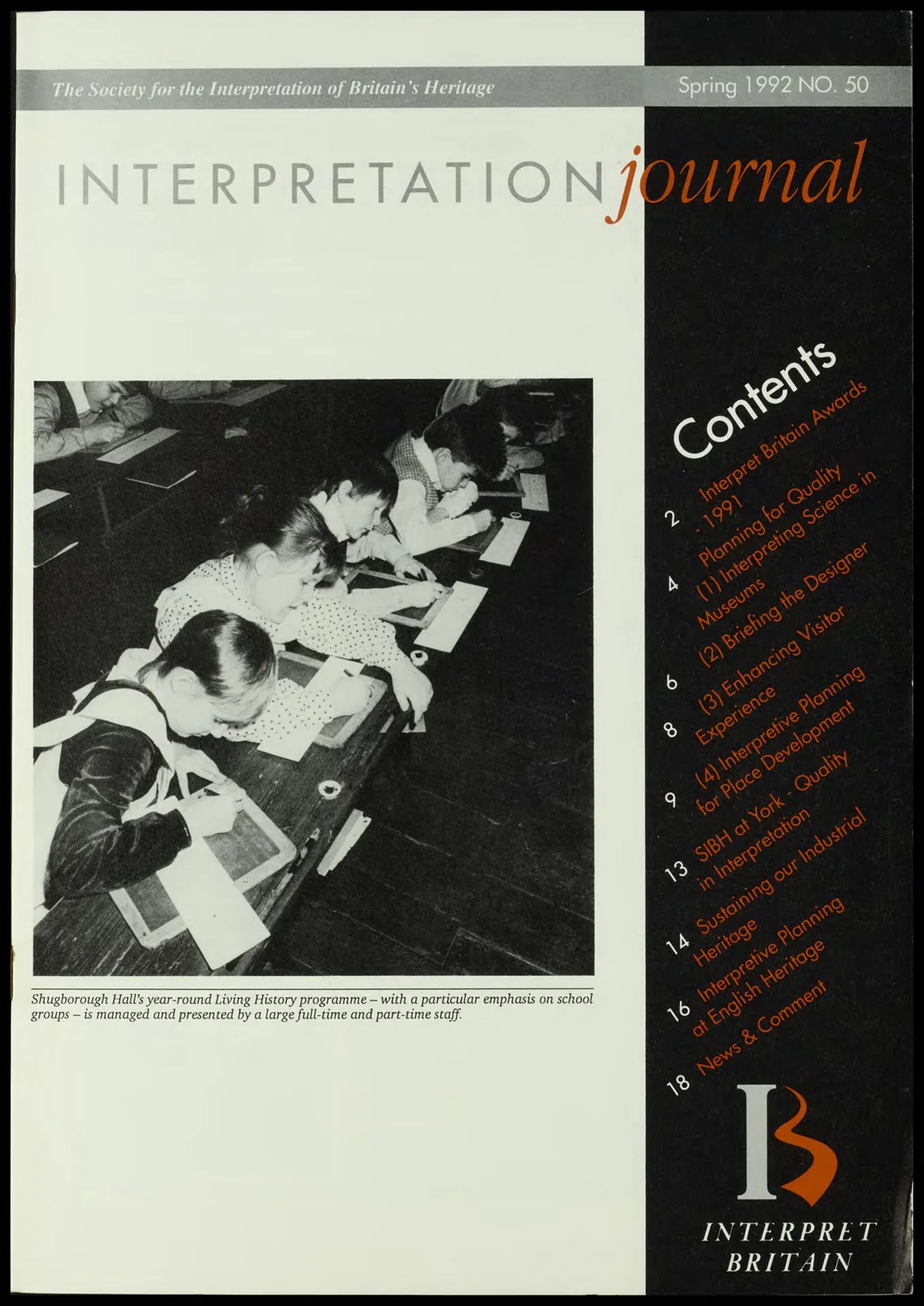 Interpretation Issue 50 Spring 1992